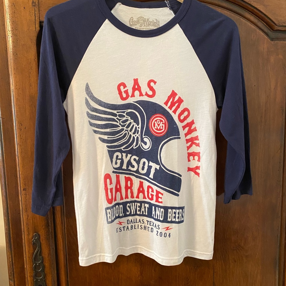 Gas Monkey 🐒 Baseball T-Shirt